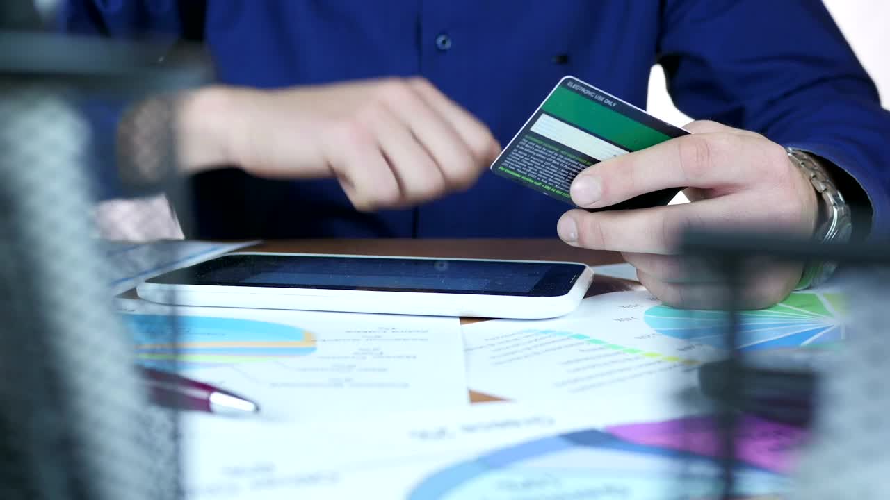 Free Stock Video Updating Bank Details On A Cell Phone Live Wallpaper