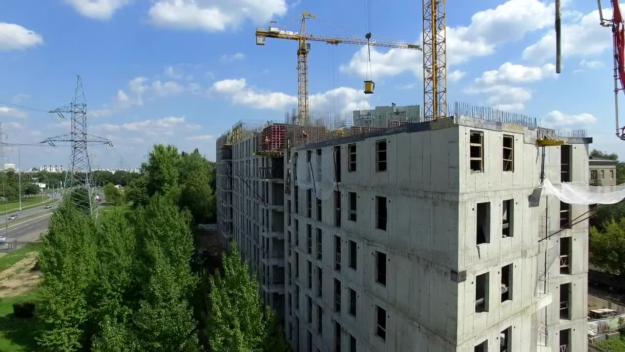 Free Stock Video Unfinished Apartment Buildings Live Wallpaper
