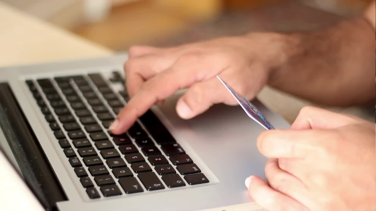 Free Stock Video Typing On The Computer Numbers A Bank Card Live Wallpaper