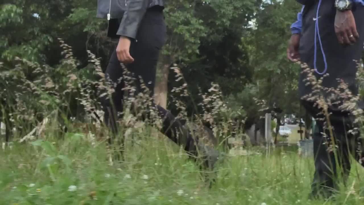 Free Stock Video Two People Walking Slowly Among Herbs Live Wallpaper