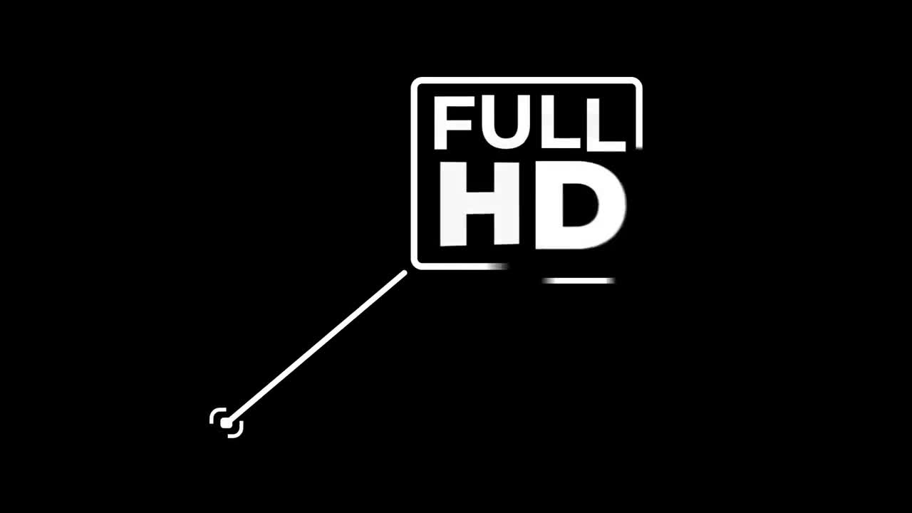 Free Stock Video Two Lines Square Title Call Out Live Wallpaper