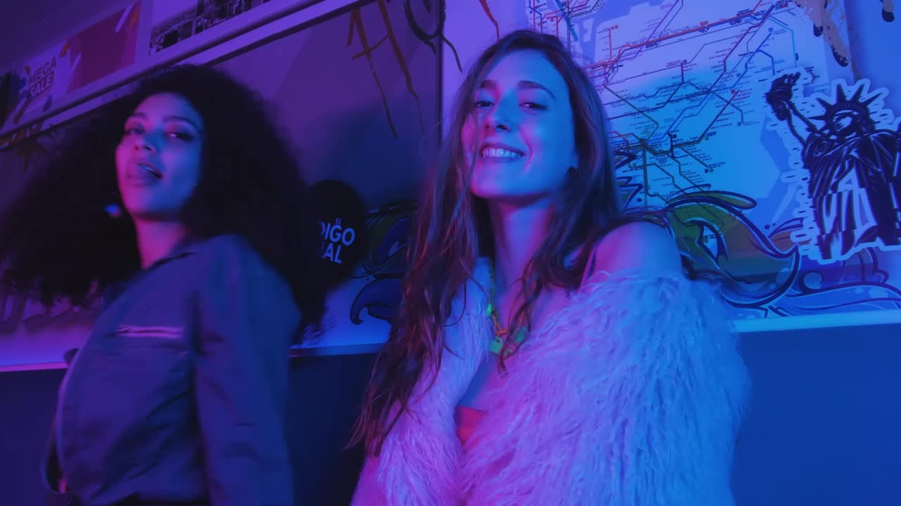 Free Stock Video Two Girls Having Fun And Dancing Live Wallpaper