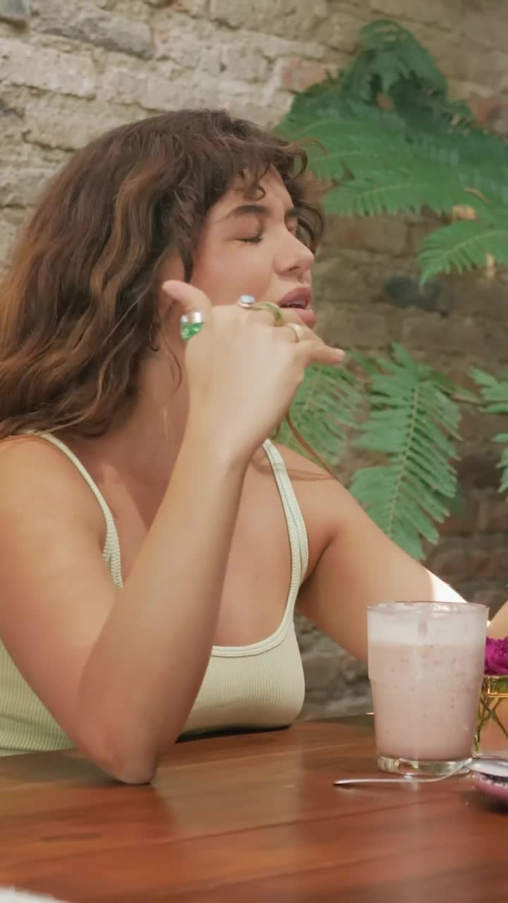 Free Stock Video Two Cheerful Women During A Girlfriends Date In A Cafe Live Wallpaper