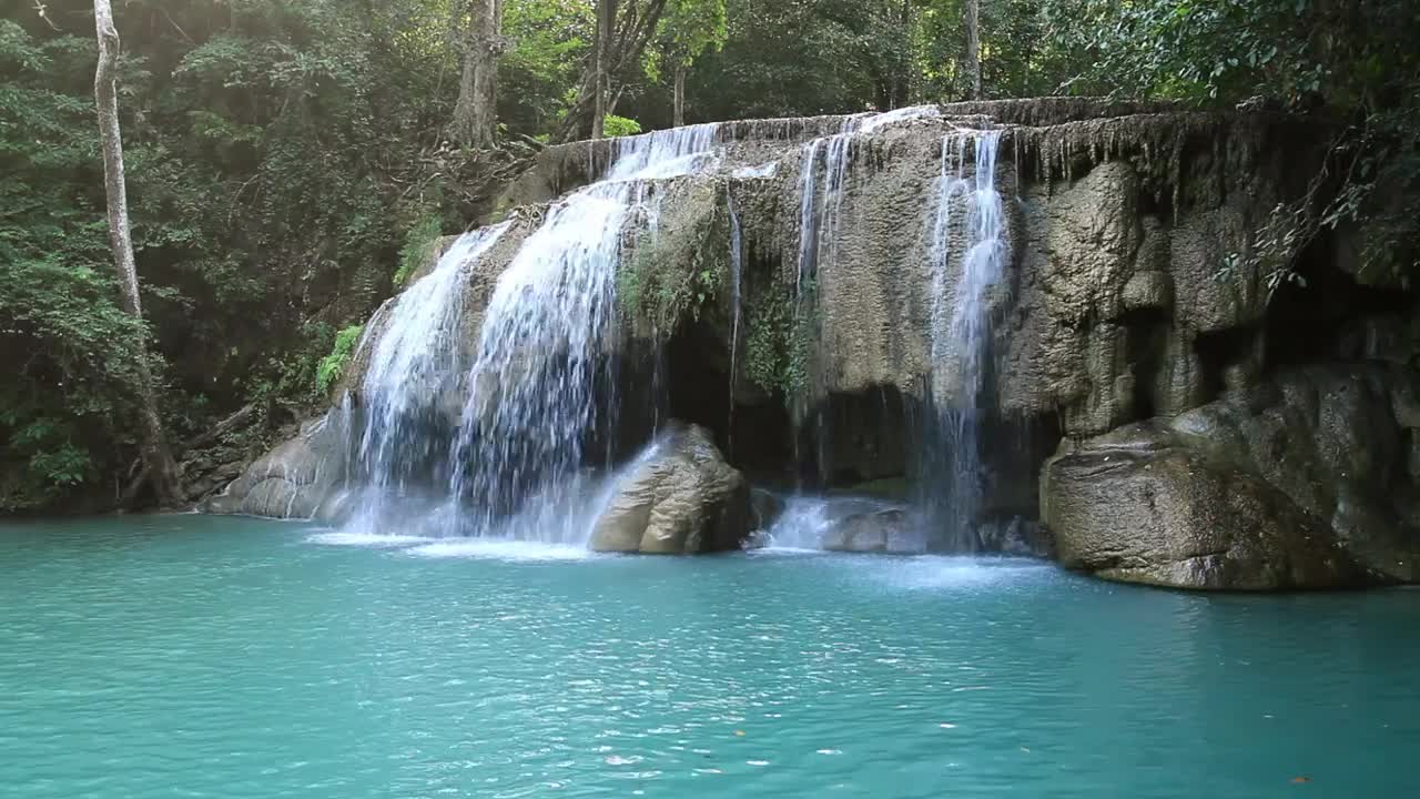 Free Stock Video Turquoise Waterfalls Live Wallpaper