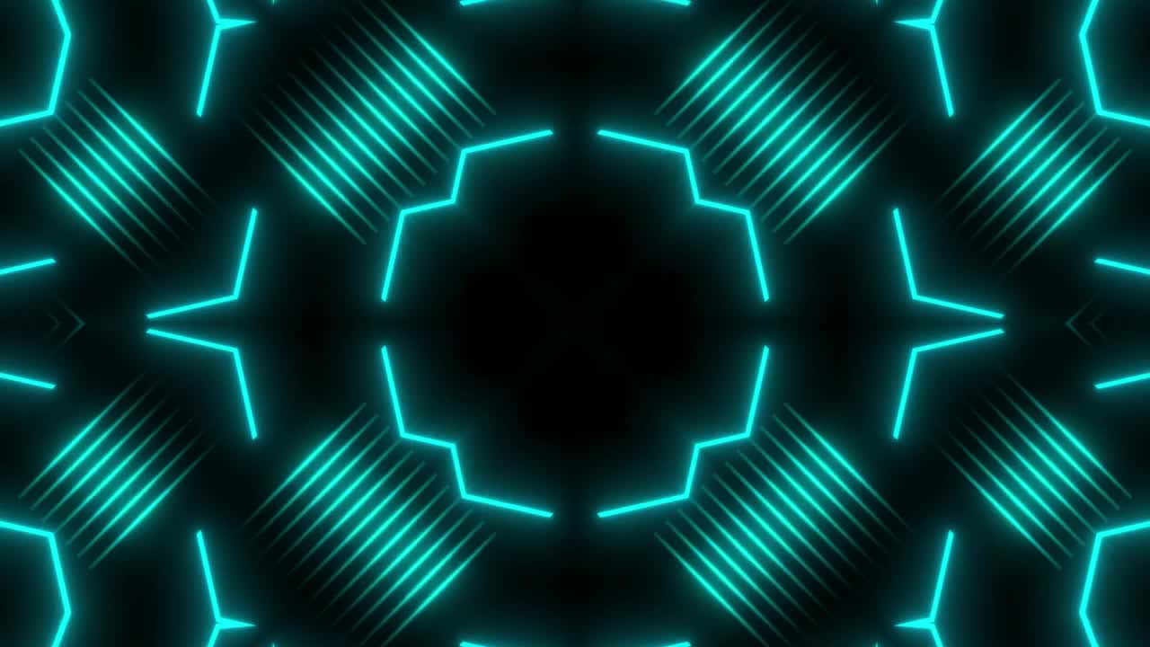 Free Stock Video Turquoise Blue Lights Moving In Patterns In A Prism Live Wallpaper