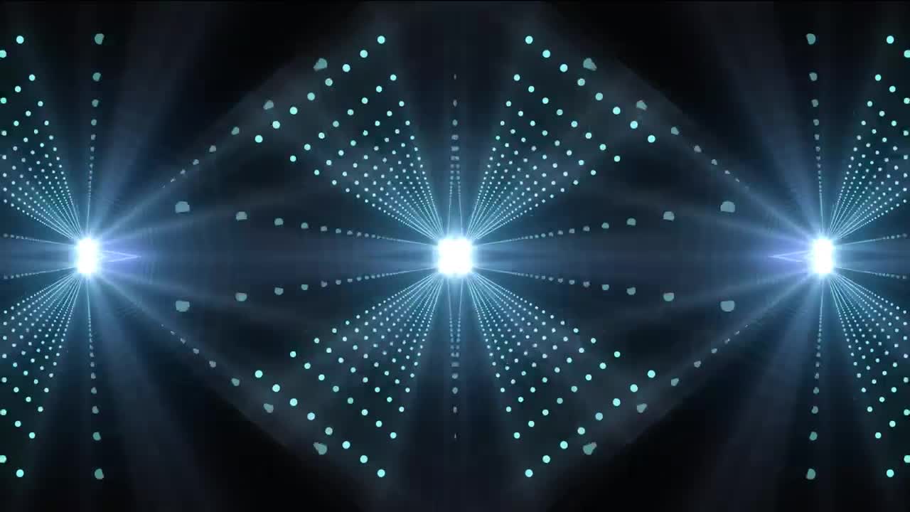 Free Stock Video Tunnels Of Polygons And Points Of Green Light Live Wallpaper