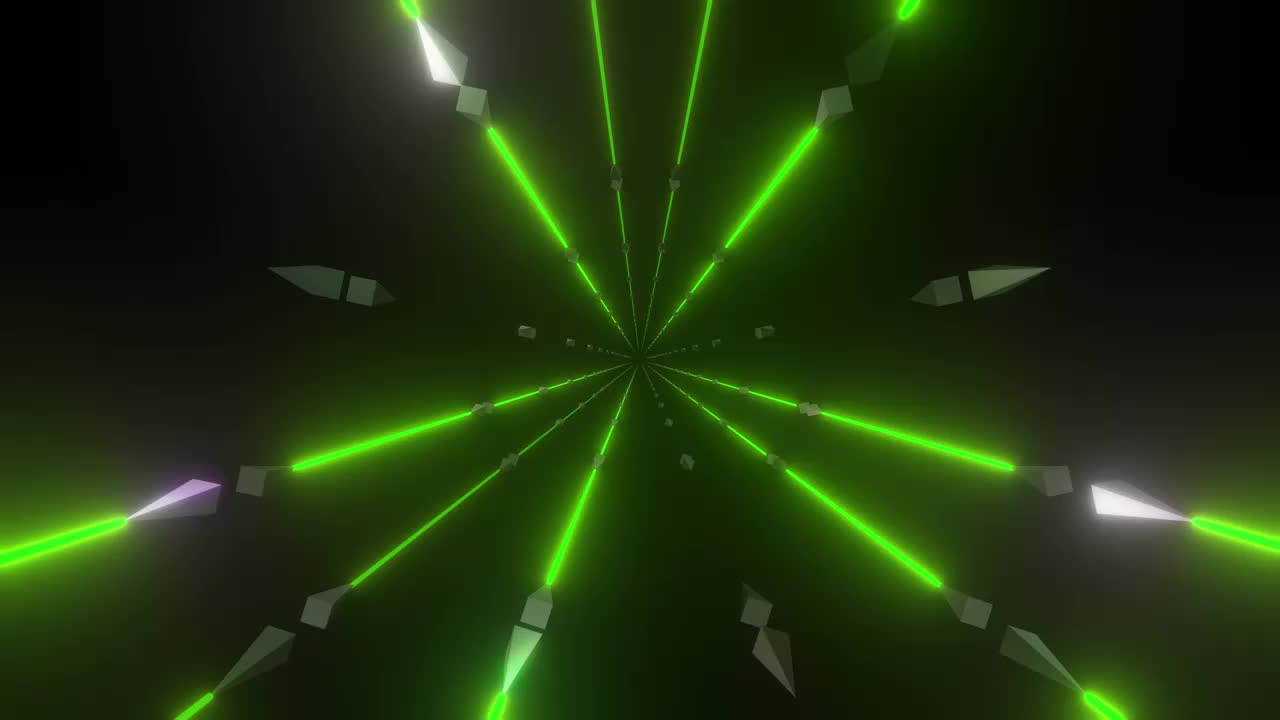 Free Stock Video Tunnel With Neon Lasers Live Wallpaper