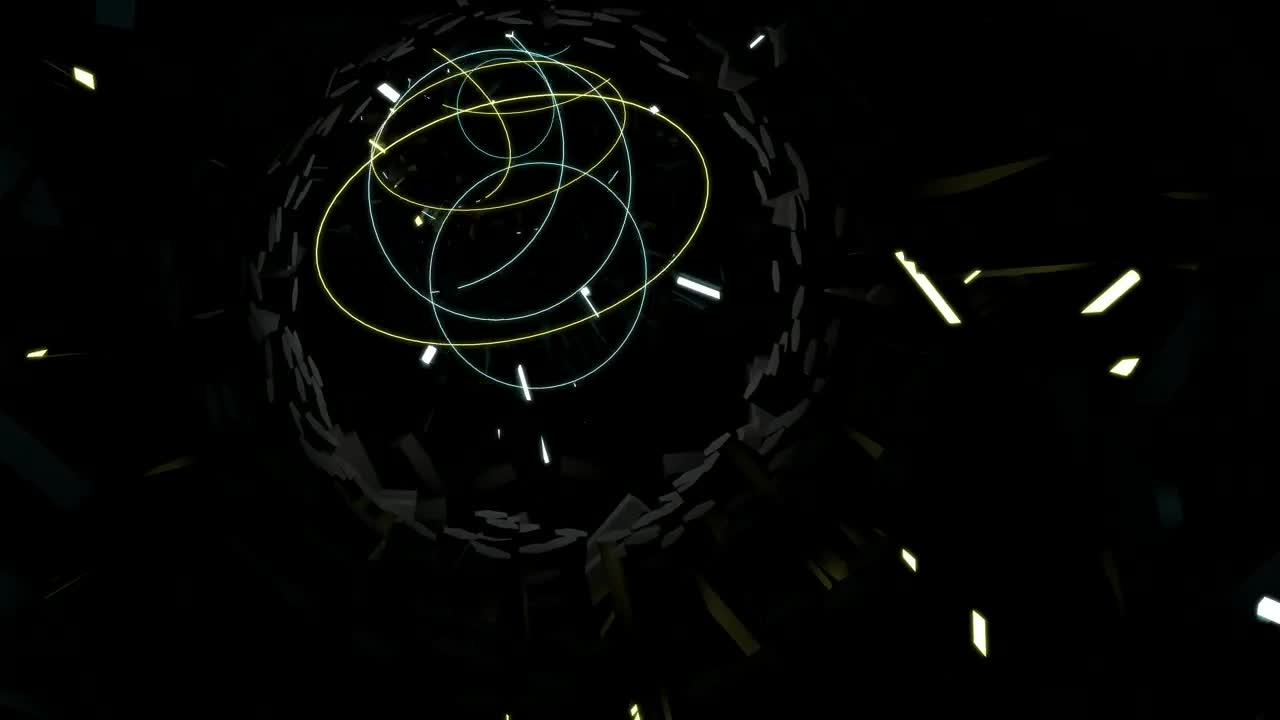 Free Stock Video Tunnel Of Abstract Lights Loop Video Live Wallpaper