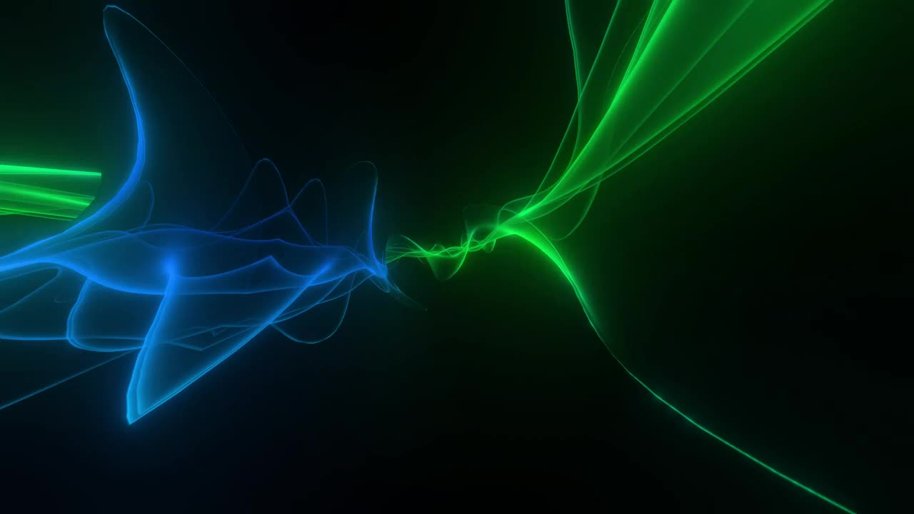 Free Stock Video Traveling Inside A Torus With Green And Red Lights Live Wallpaper