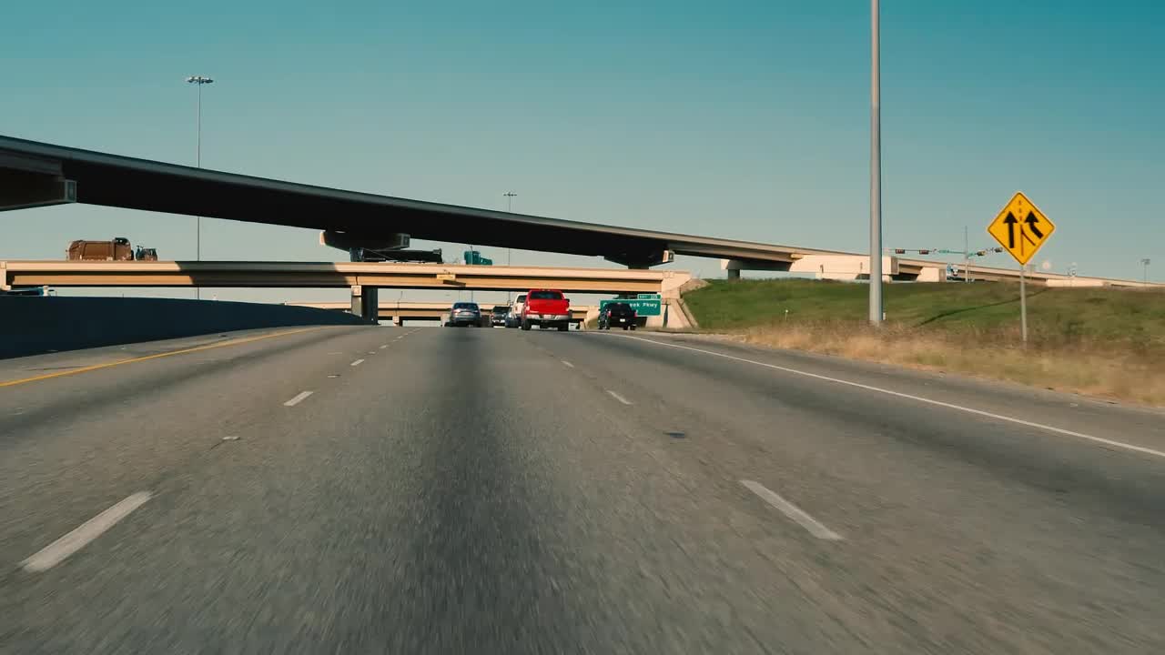 Free Stock Video Traveling Down A Highway On A Sunny Day Live Wallpaper