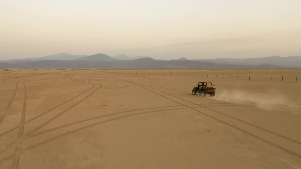 Free Stock Video Traveling Arid Desert Aboard A Jeep Aerial Shot Live Wallpaper