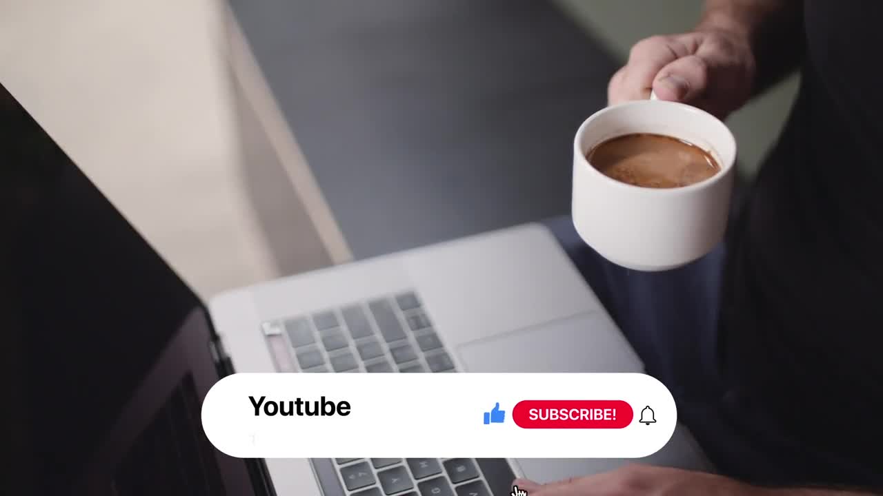 Free Stock Video Youtube Channel Banner With Buttons Live Wallpaper