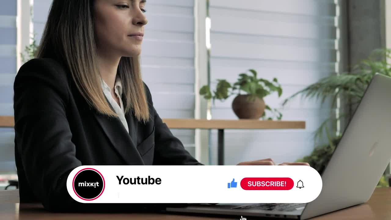 Free Stock Video Youtube Banner With Logo And Buttons Live Wallpaper