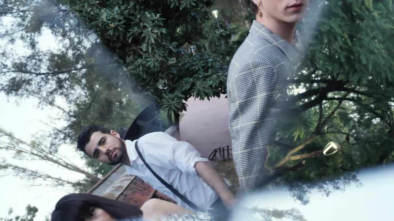 Free Stock Video Young People In An Old Station Seen In A Prism Live Wallpaper