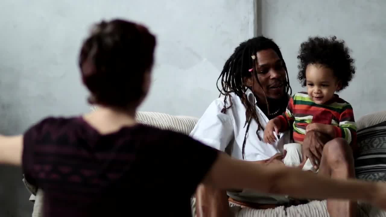 Free Stock Video Young Parents Living Happily With Their Little Son Live Wallpaper