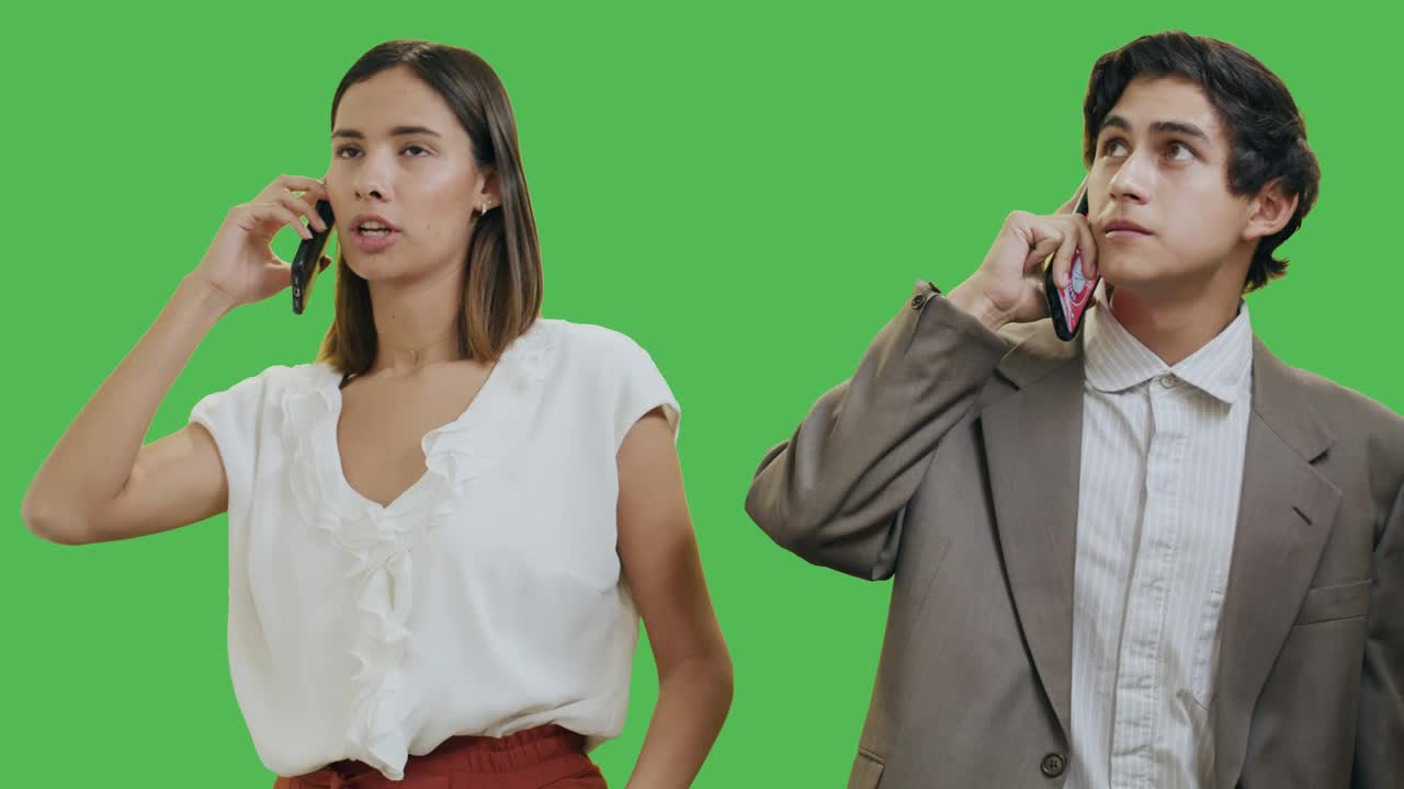 Free Stock Video Young Entrepreneurs On Phone Call Live Wallpaper