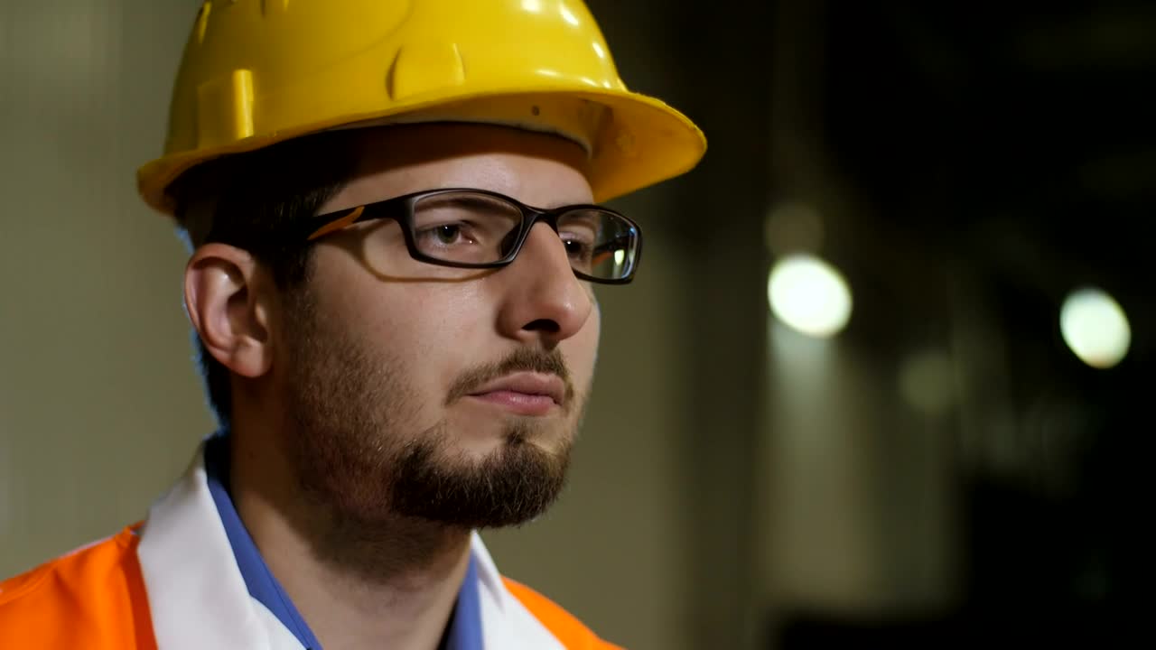Free Stock Video Young Construction Worker Eating A Sandwich Live Wallpaper