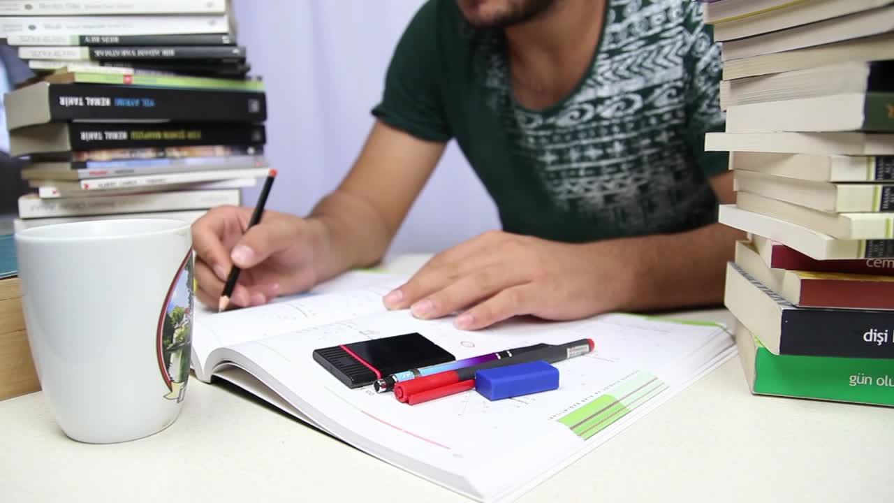 Free Stock Video Young College Student Drinking Coffee Live Wallpaper