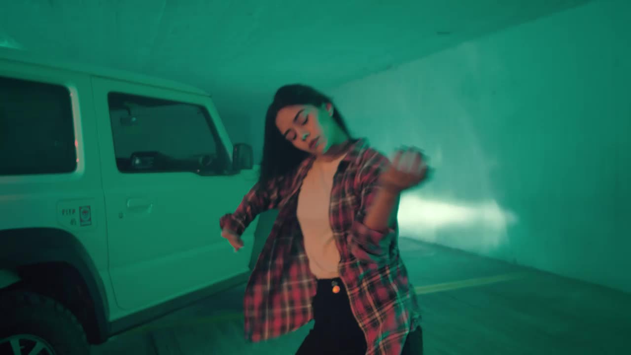 Free Stock Video Young Black Haired Girl Dancing Live Wallpaper
