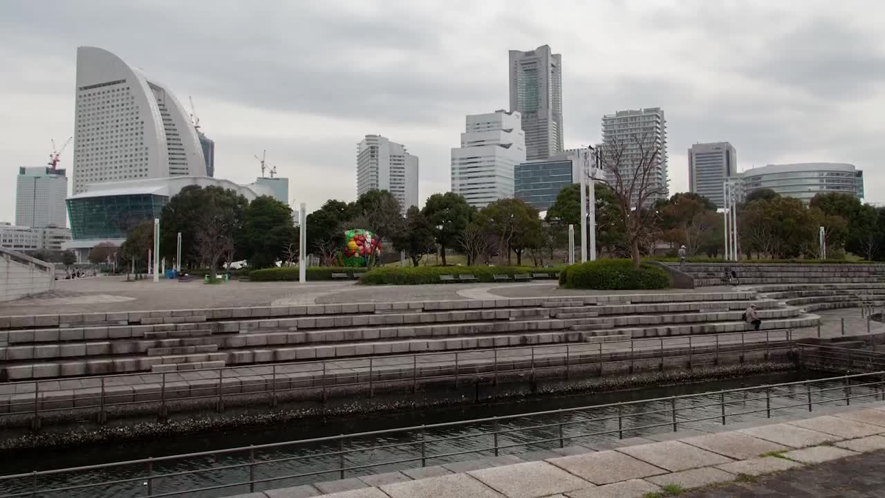 Free Stock Video Yokohama Skyline Time Lapse Live Wallpaper