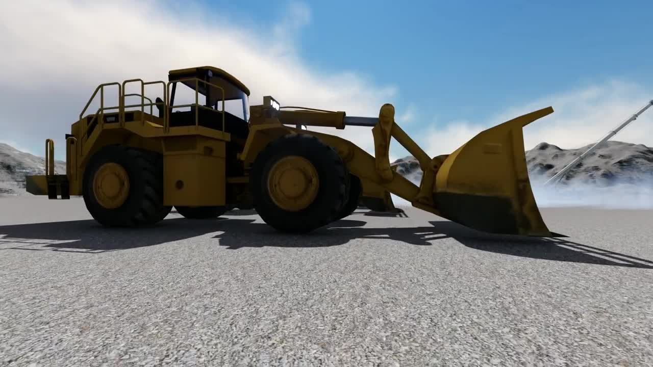 Free Stock Video Yellow Graders In A Construction Live Wallpaper