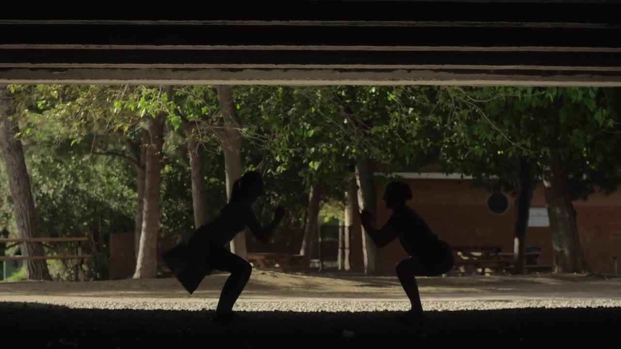 Free Stock Video Working Out Under A Bridge Live Wallpaper