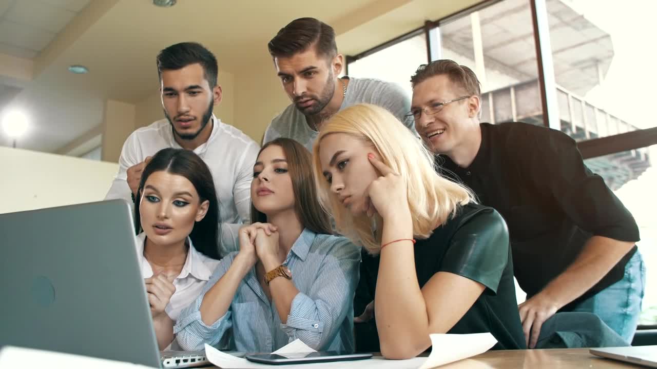 Free Stock Video Workgroup Gets Excited About A Deal Closed Live Wallpaper