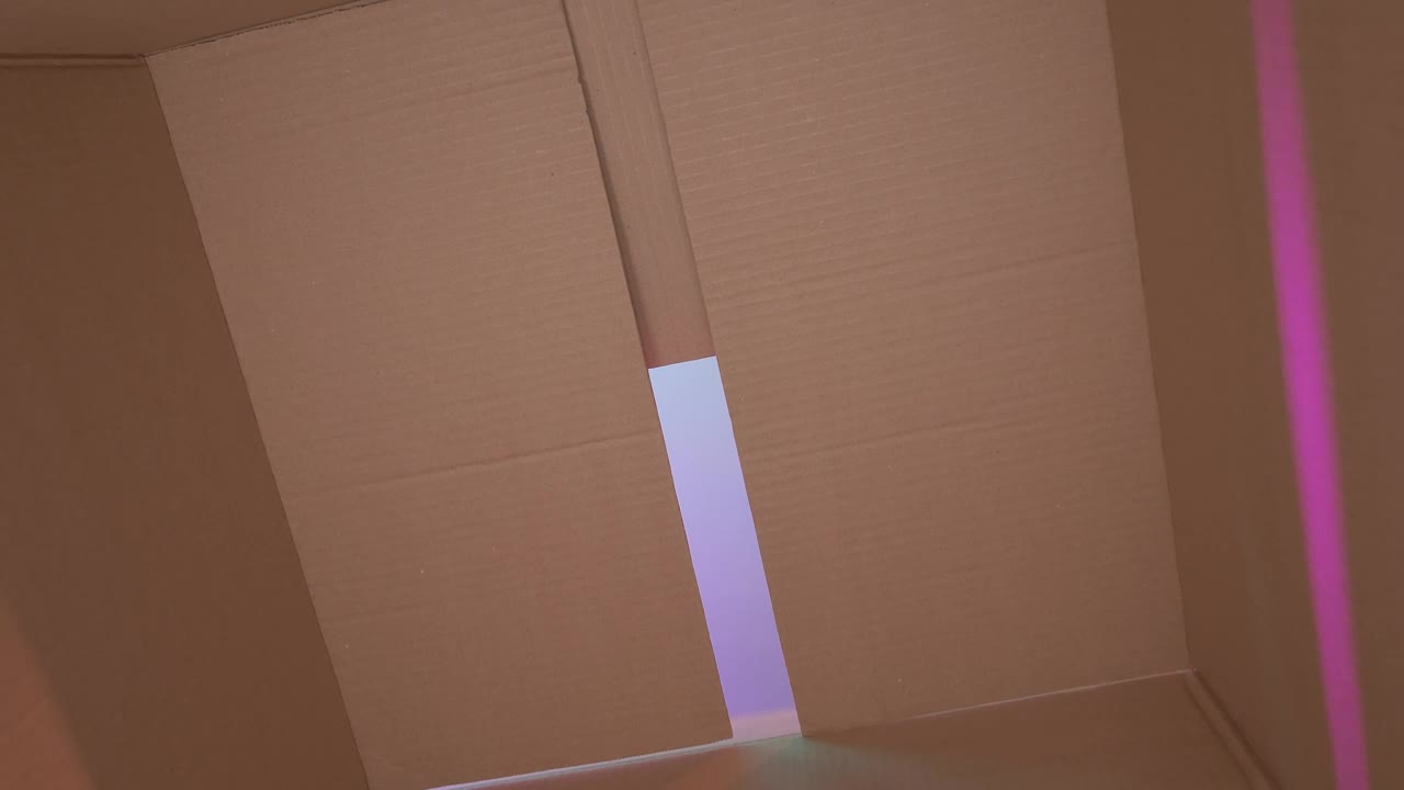 Free Stock Video Woman Opening A Box With A Christmas Gift Live Wallpaper