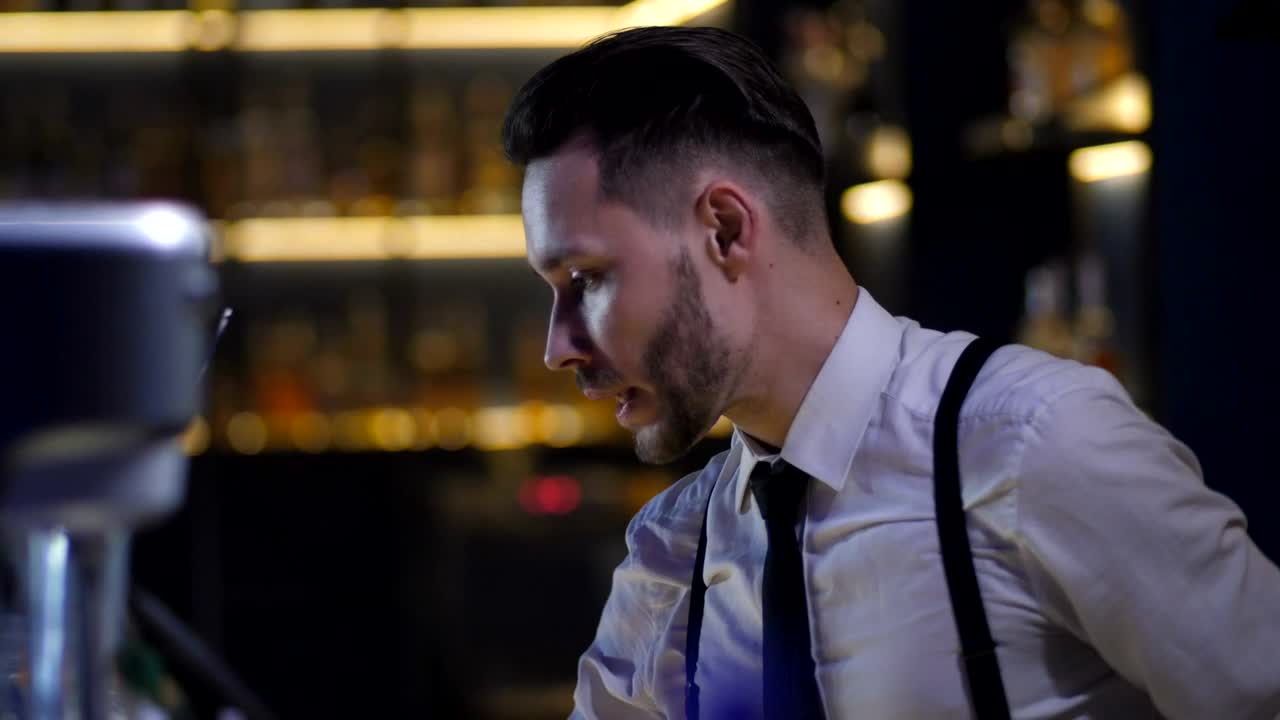 Free Stock Video Woman Drinking A Cocktail In A Club Live Wallpaper