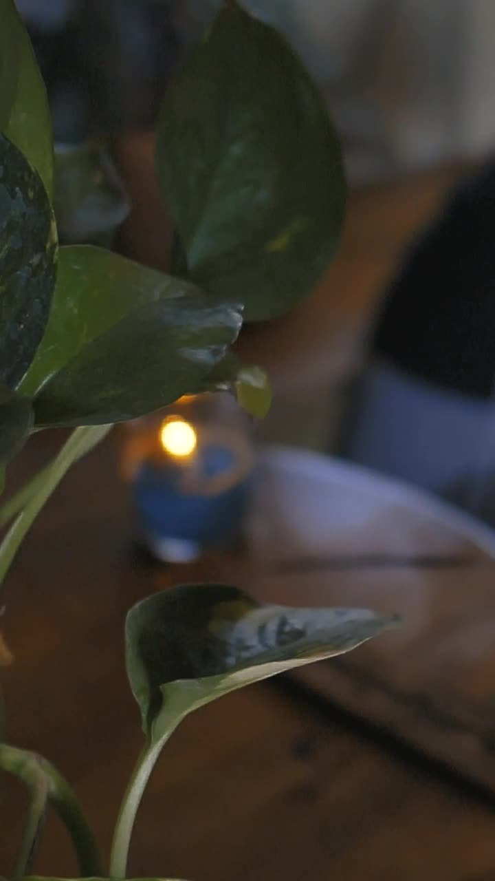 Free Stock Video Woman Doing Yoga With Incense And A Candle Live Wallpaper