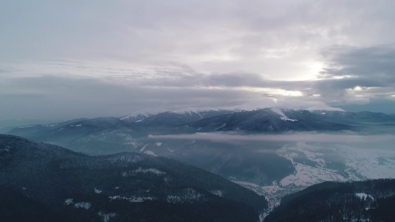 Free Stock Video Winter Environment In A Mountain Range Live Wallpaper