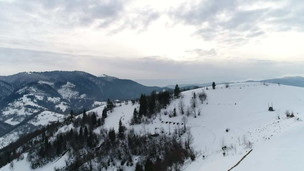 Free Stock Video Winter Environment At A Mountain Range Landscape Live Wallpaper