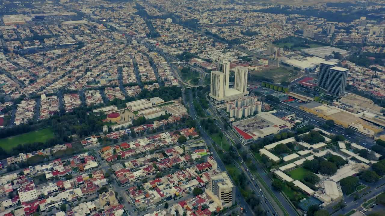 Free Stock Video Wide Aerial View Of A City Live Wallpaper