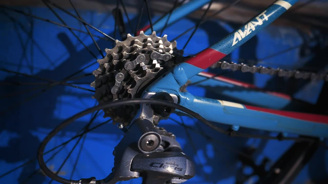 Free Stock Video Wheel Of A Rotating Bicycle In A Close And Detailed Live Wallpaper