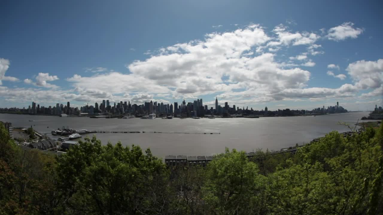   Stock Footage Wide Shot Of New York Live Wallpaper