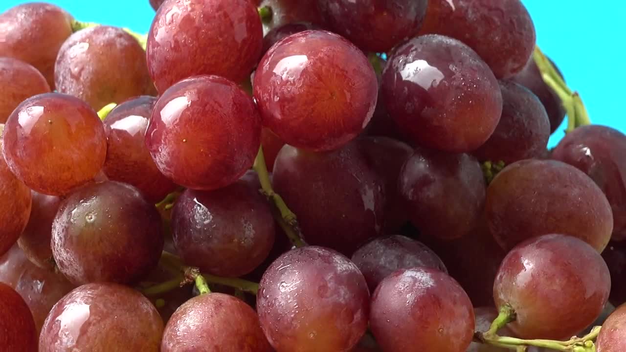   Stock Footage Wet Grapes Texture Spinning Shot Live Wallpaper