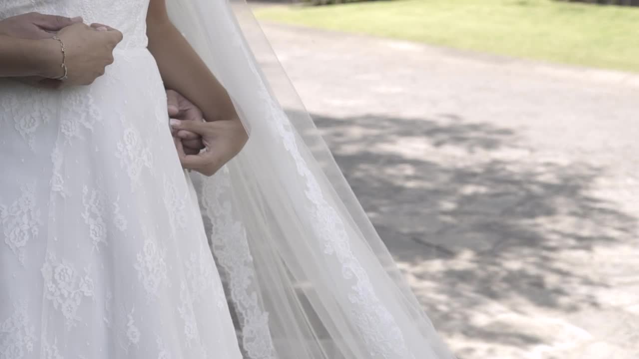   Stock Footage Wedding Couple Hugging In A Garden Live Wallpaper