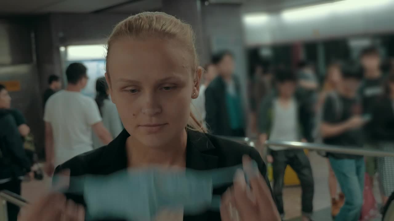   Stock Footage Wearing A Face Mask In Public Live Wallpaper