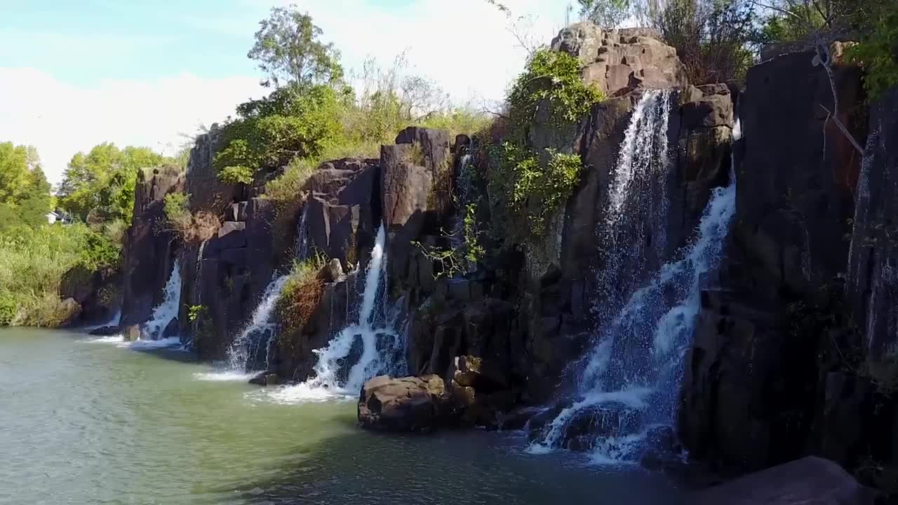   Stock Footage Waterfalls In A Reserve Live Wallpaper