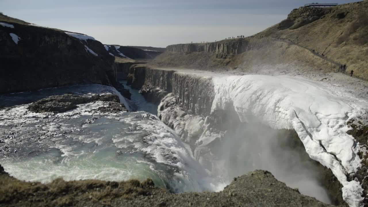   Stock Footage Waterfall On A Clear Day Live Wallpaper