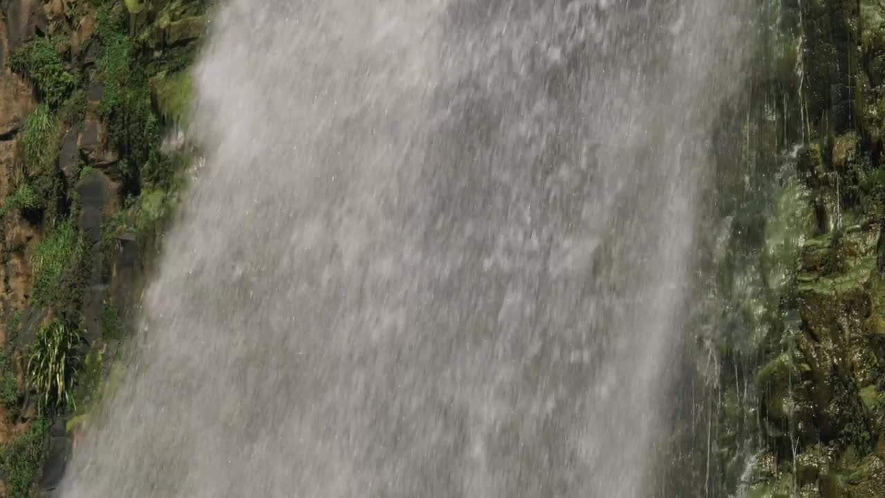   Stock Footage Waterfall Closeup Slow Motion Live Wallpaper