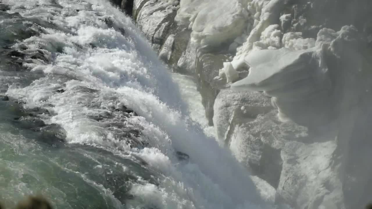   Stock Footage Waterfall Breaking Over The Edge Live Wallpaper