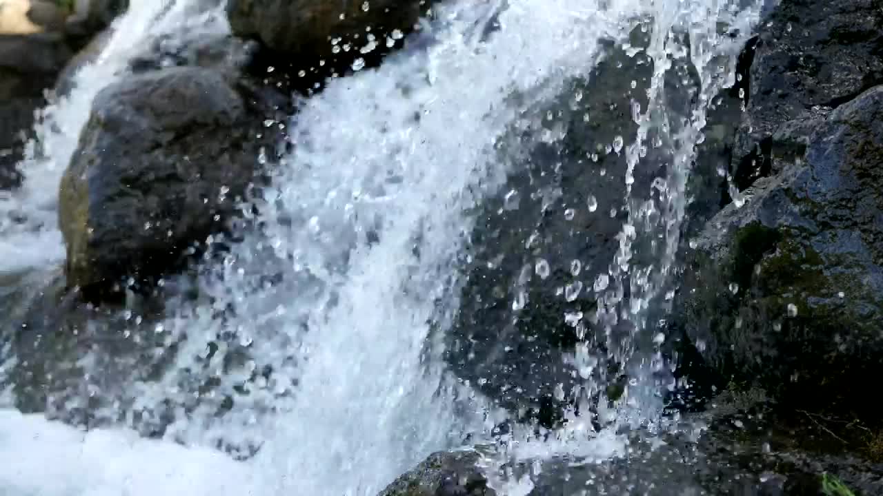  Stock Footage Waterfall And Stones Live Wallpaper