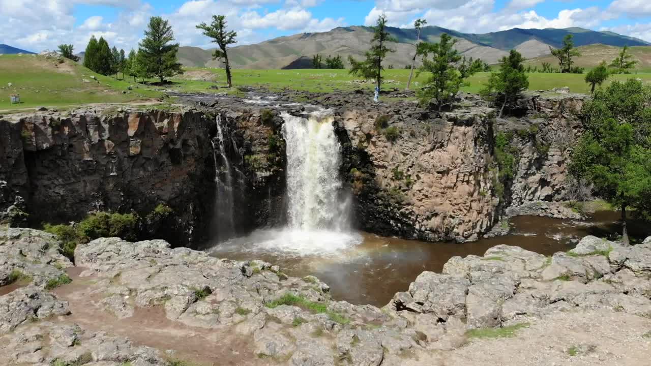   Stock Footage Waterfall And Pond Live Wallpaper