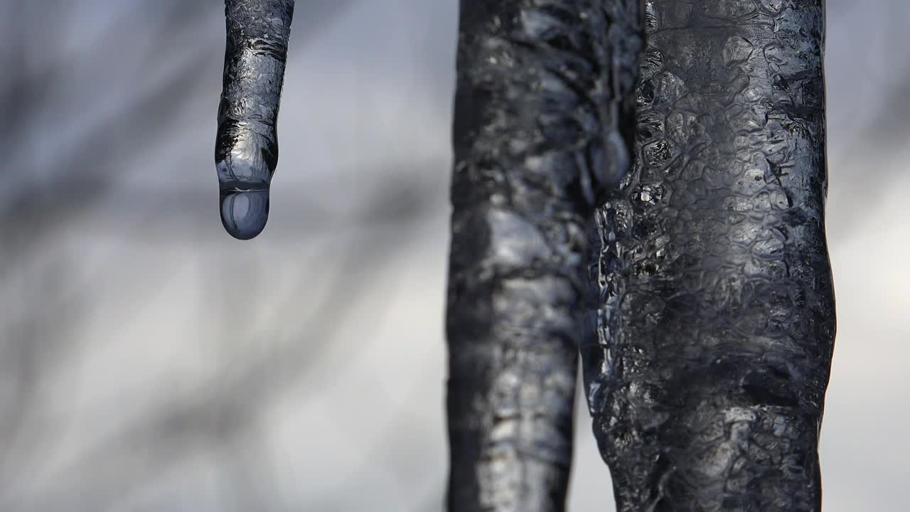   Stock Footage Waterdrops Falling Form Frozen Water Live Wallpaper