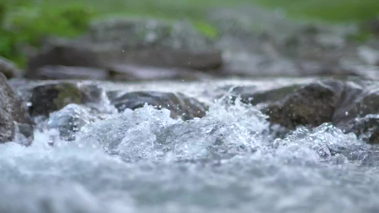   Stock Footage Water Running On A Little Stream Live Wallpaper