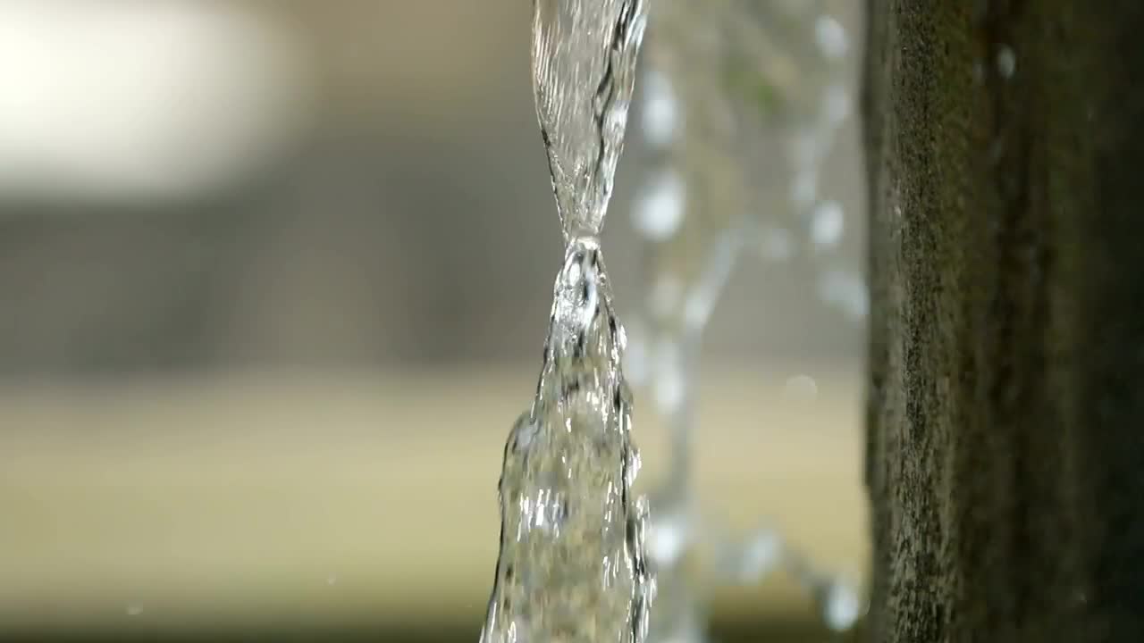   Stock Footage Water Flowing Off A Ledge Live Wallpaper
