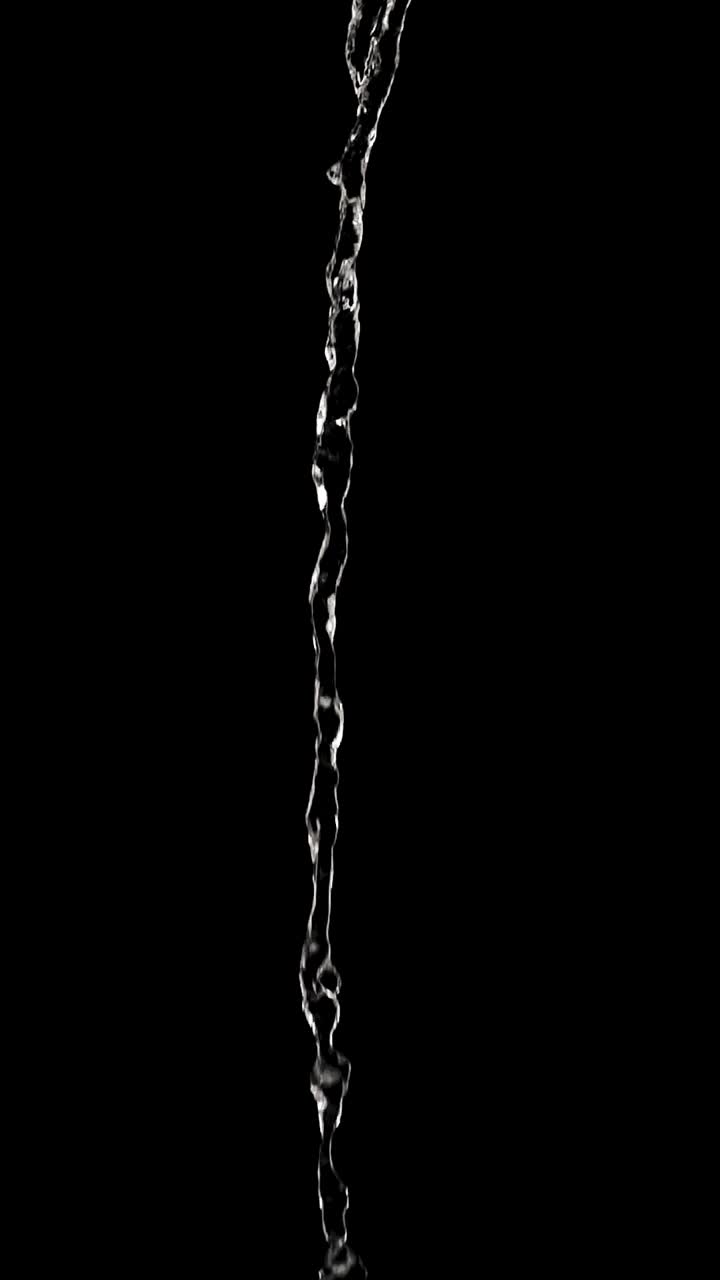   Stock Footage Water Falling On A Dark Background Live Wallpaper