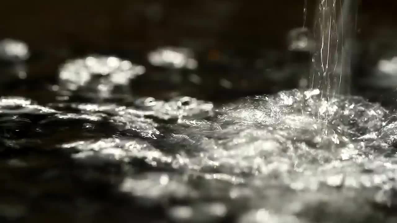   Stock Footage Water Dripping Into A Pool Live Wallpaper