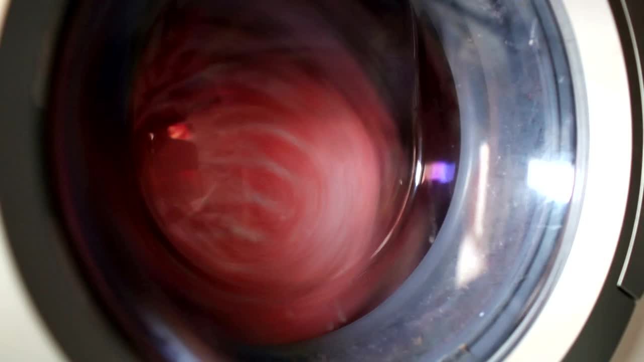   Stock Footage Washing Machine Spinning Quickly Live Wallpaper